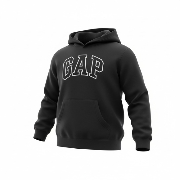 Baby Gap Black Hoodie – Cozy Classic Essential - Picture 2 of 8